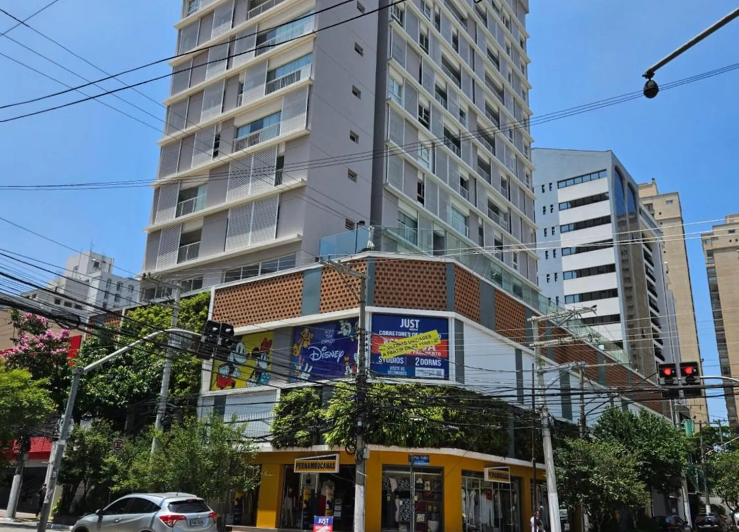 Studio Novo Just Brooklin 600Mts Metro 圣保罗 公寓